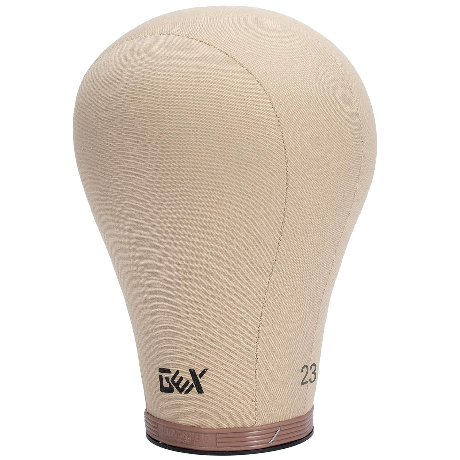 Best 21.5 Bald Ethnic Female Makeup Manikin Head For Wigs Making