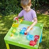 Liberty House Toys 5-in-1 Kids Activity Table & 2 Chairs, Multicolour view 4
