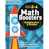 Kumon Math Boosters: Multiplication &amp; Division, Grades 2-4, Ages 7-9, 144 pages