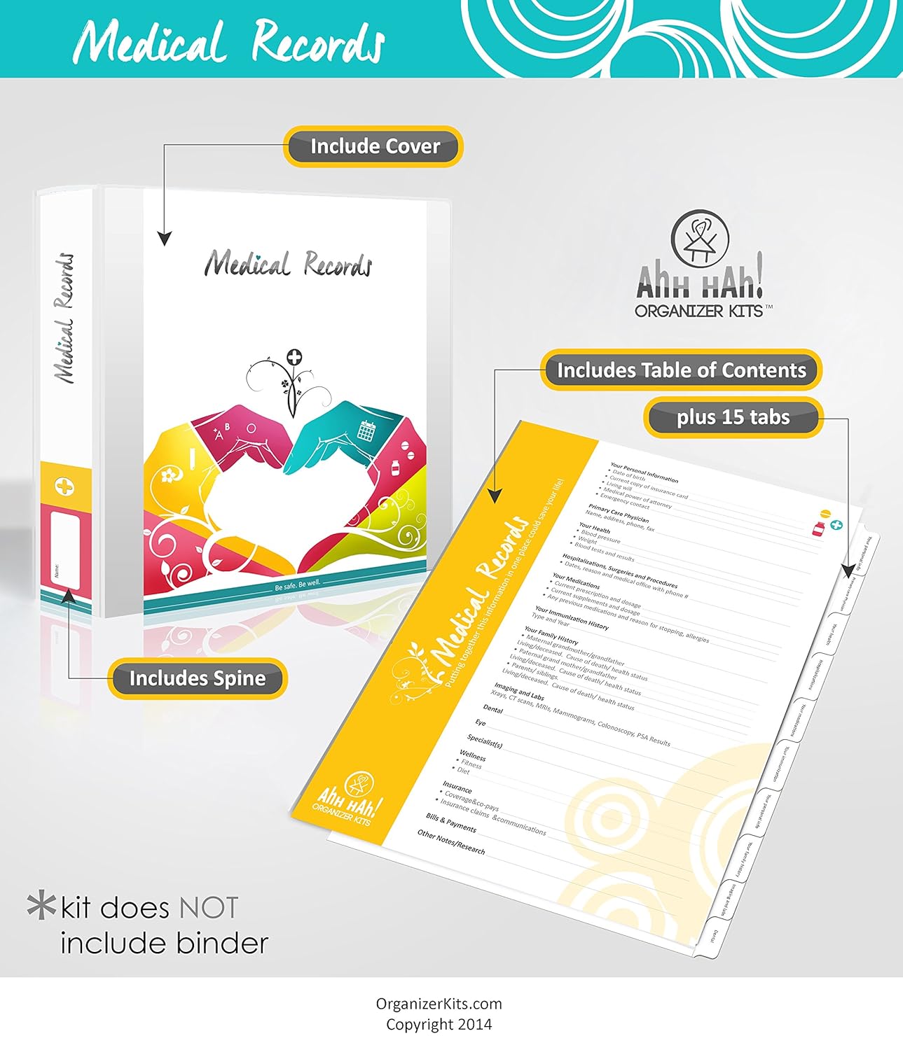 Why You Should Make A Personal Medical Records Organizer Home Sweet Decor