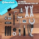 DURATECH 31-Piece Bicycle Repair Kit with Tool Box, Home Multi-Purpose view 2