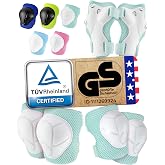 99FLIPS Knee Pads for Kids 3-12 Years [6pc] - Skating Protective Gear | Kids Knee and Elbow Pads Set with Wrist Guards - Inline Skates, Skateboard, Roller Skates, Scooter