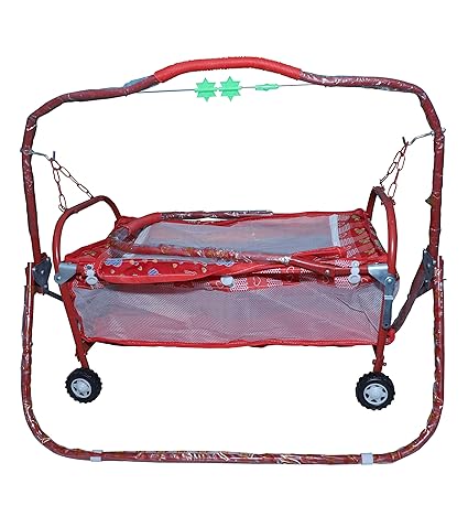 Baby Swing and Credle for Baby Sleep Bed - and Red Colour