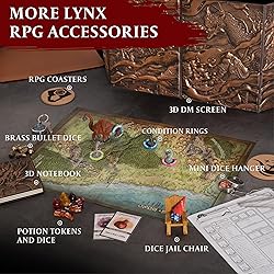 DND Notebook / Journal, Unique 200 Page Book with
