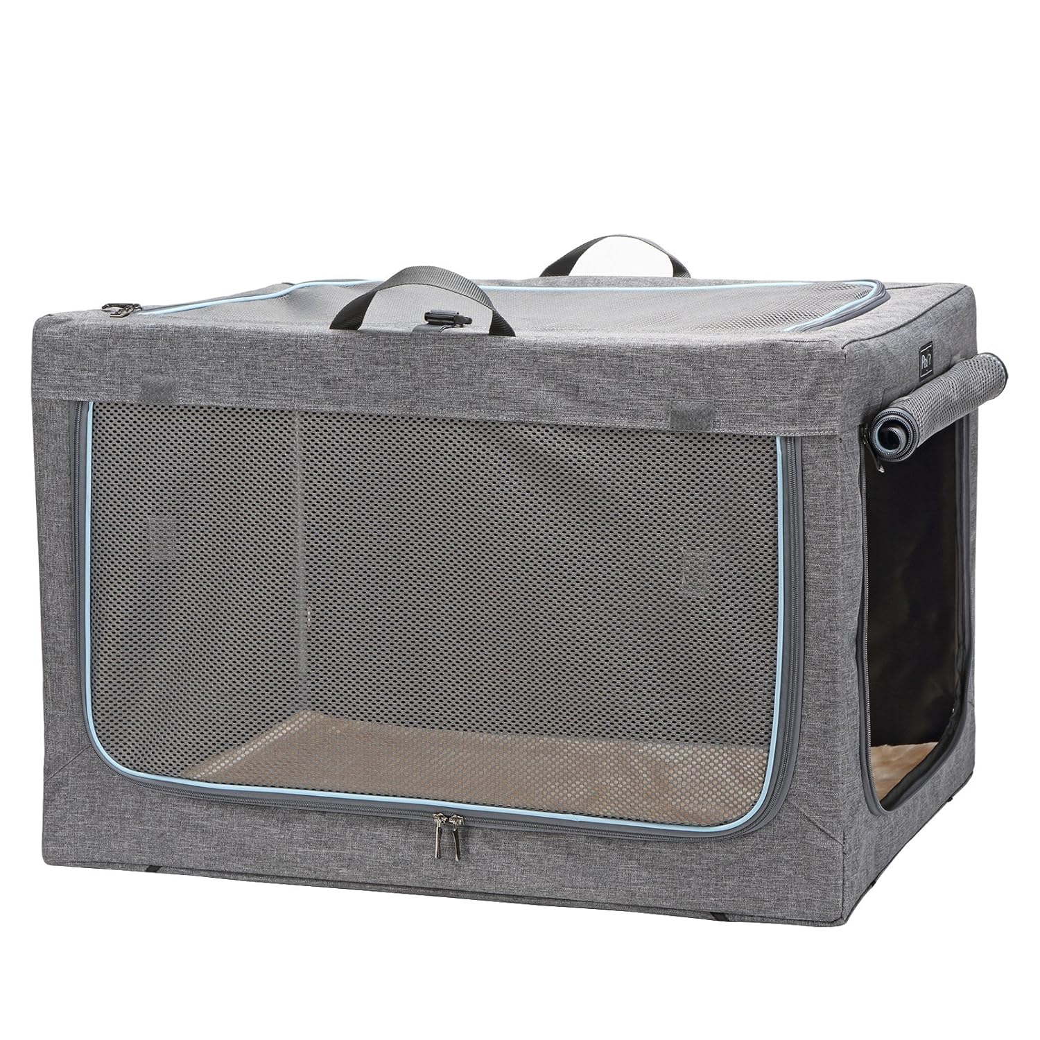 Crates & Kennels Pet Supplies Gray Petsfit 91.4 x 61 x 58.4 cm Travel