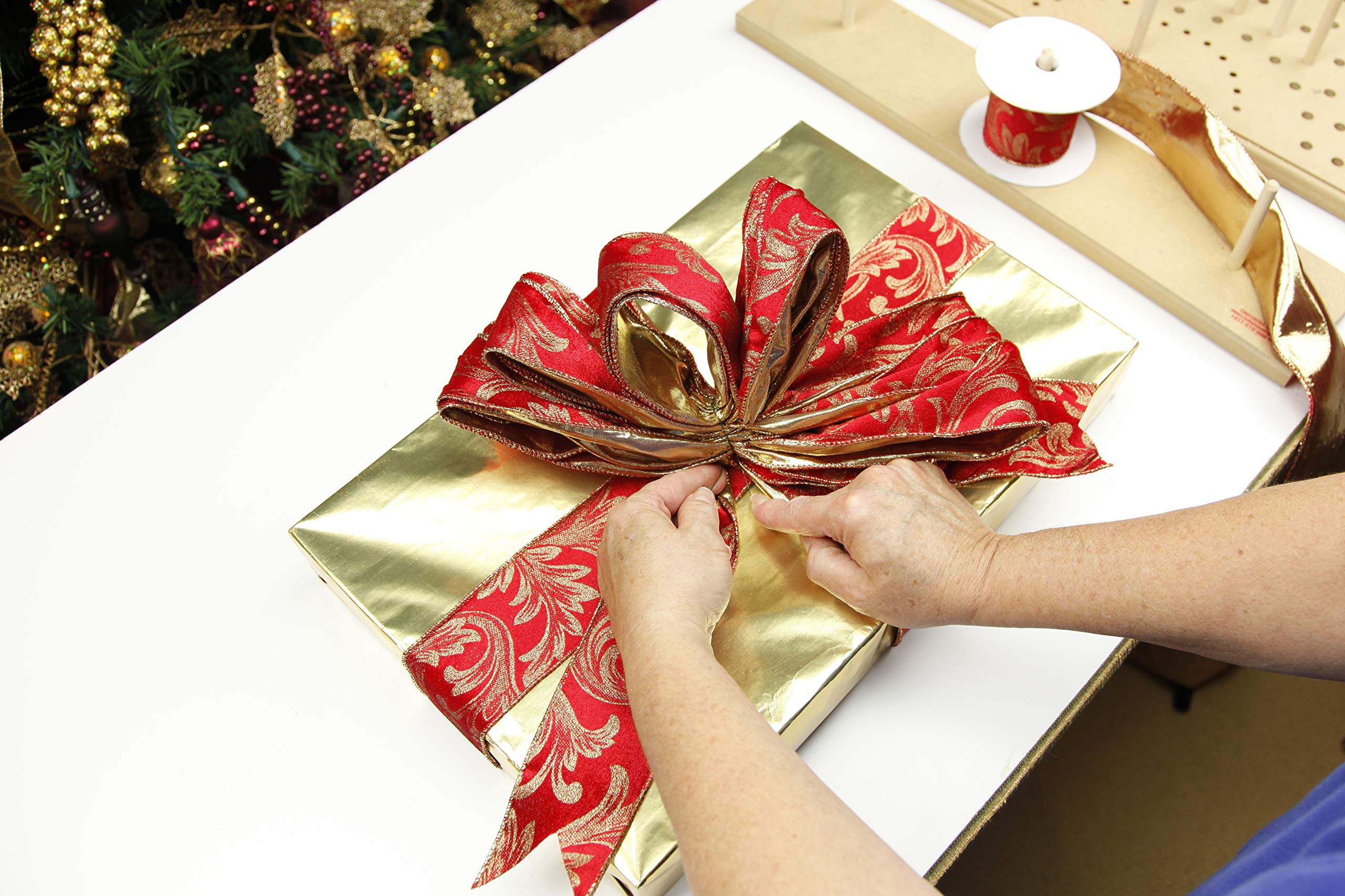 Pro Bow The Hand Bow Maker Large Make Custom 3 Ribbon Bows For Pro Bow The Hand Bow Maker Large Make Custom 3 Ribbon Bows For