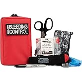 Scherber Public Access Bleeding Control Kit | Trauma Equipment, First Aid Supplies & NAR Tourniquet Pack for Gunshot Wound & Hemorrhage | Medical Professional & Emergency Rescue | Single, Basic