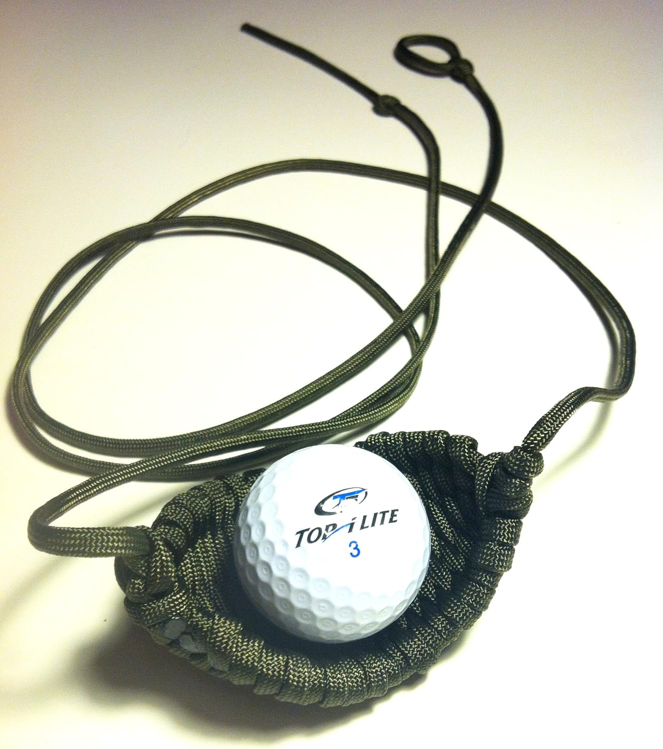 David the Shepherd Paracord Shepherd Sling (Old-Fashioned Slingshot) Handmade