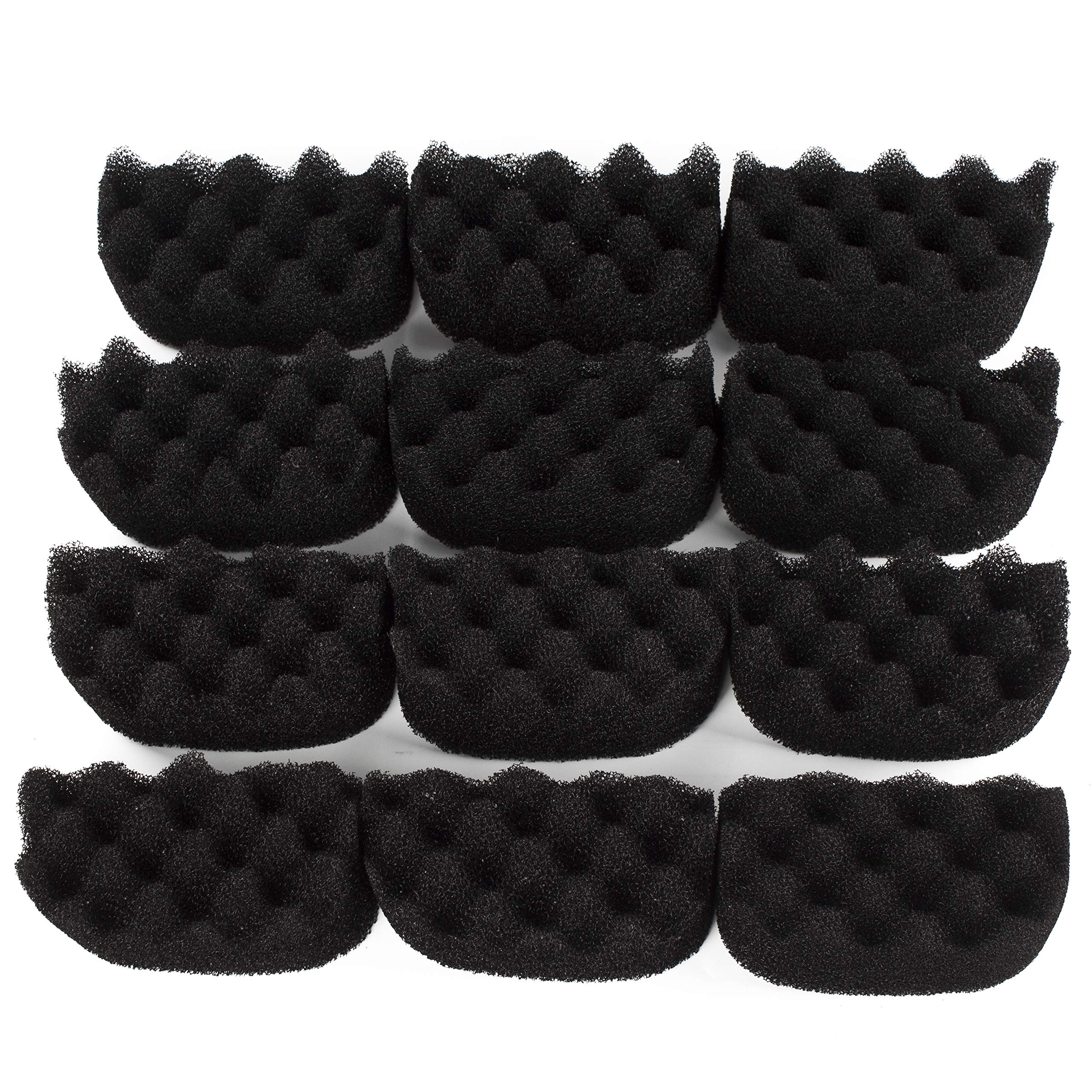 LTWHOME Compatible with Bio-Foam Filter Pads Fit For Fluval 104 105 106 204 205 206(Pack of 12)
