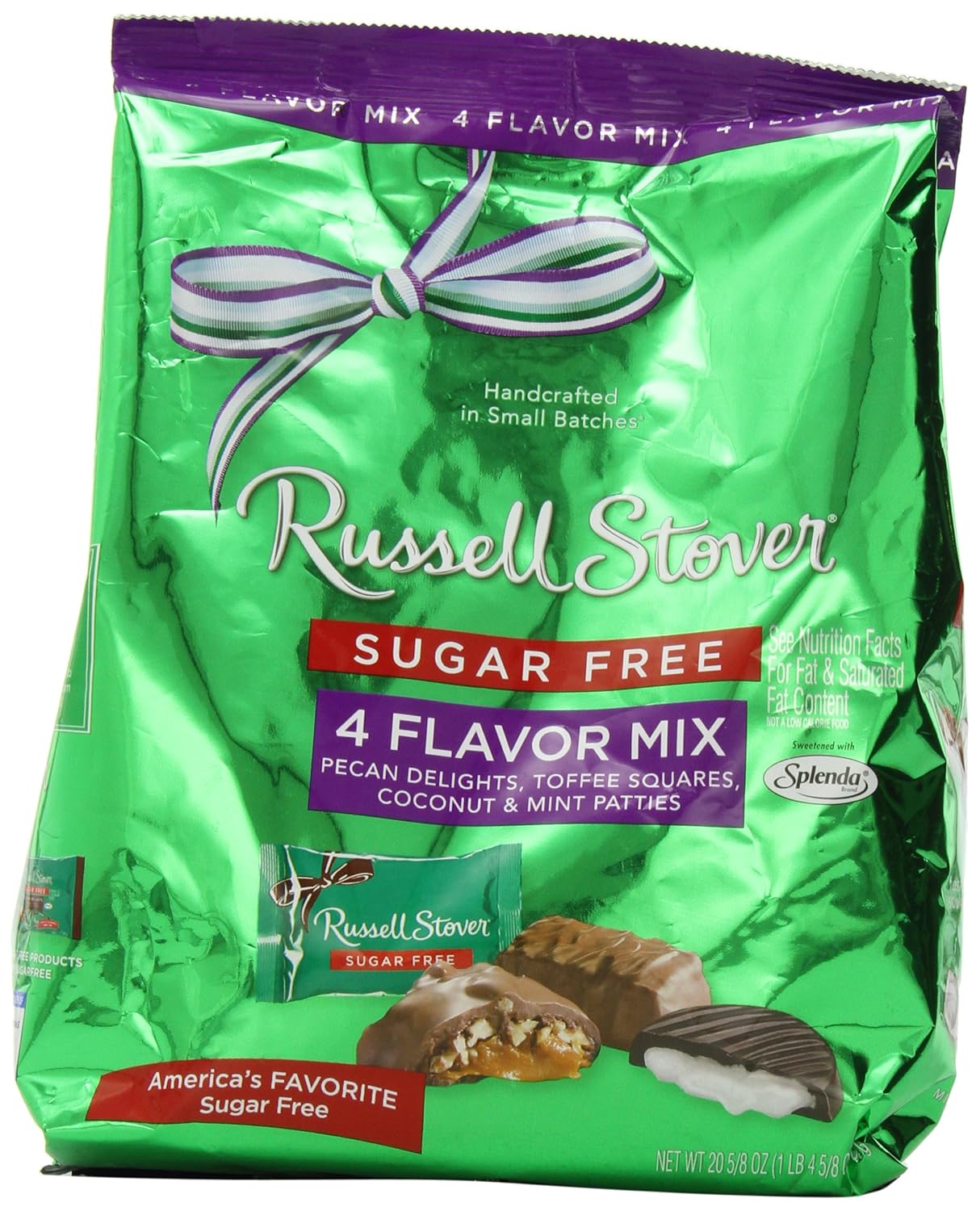 Russell Stover Sugar Free 4 Flavor Assortment Candies 20 Ounce Value