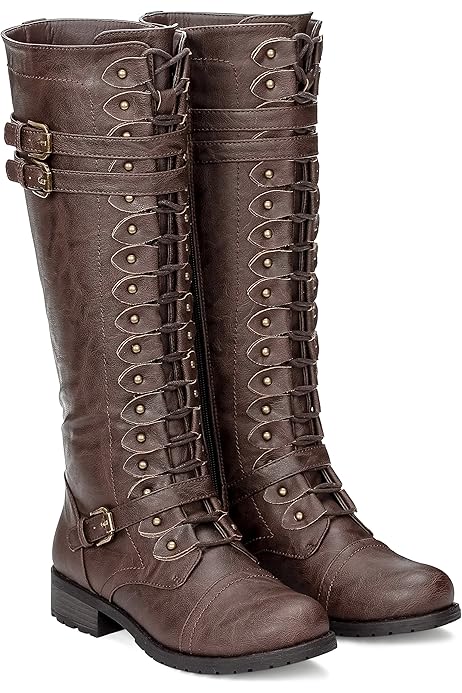 nikkie high branded lace boots