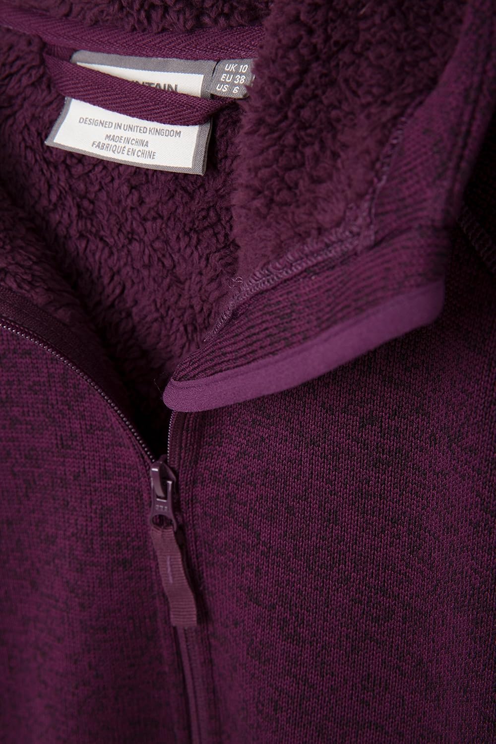 nevis womens fur lined hoodie