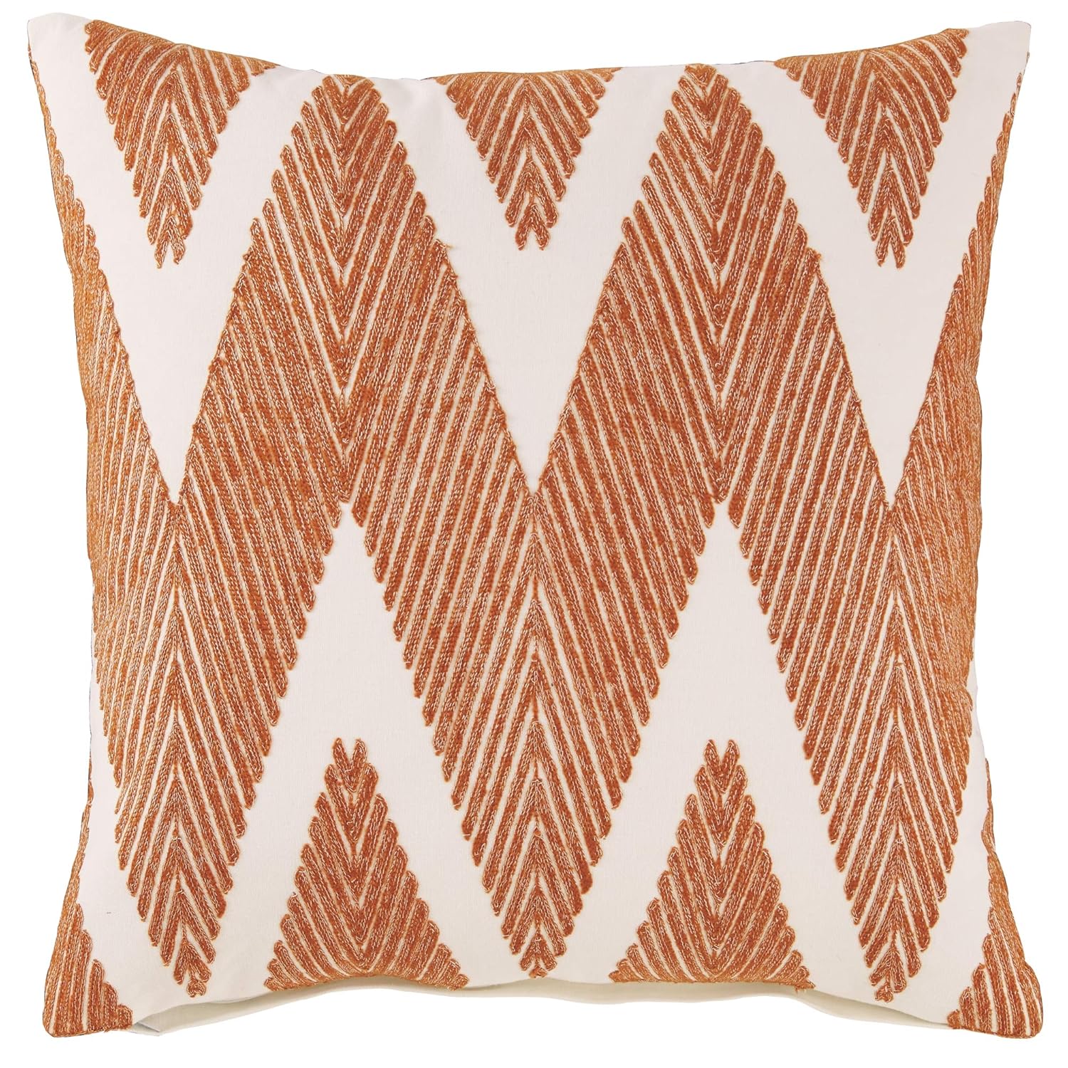 Best Orange Chevron Kitchen Chair Cushions