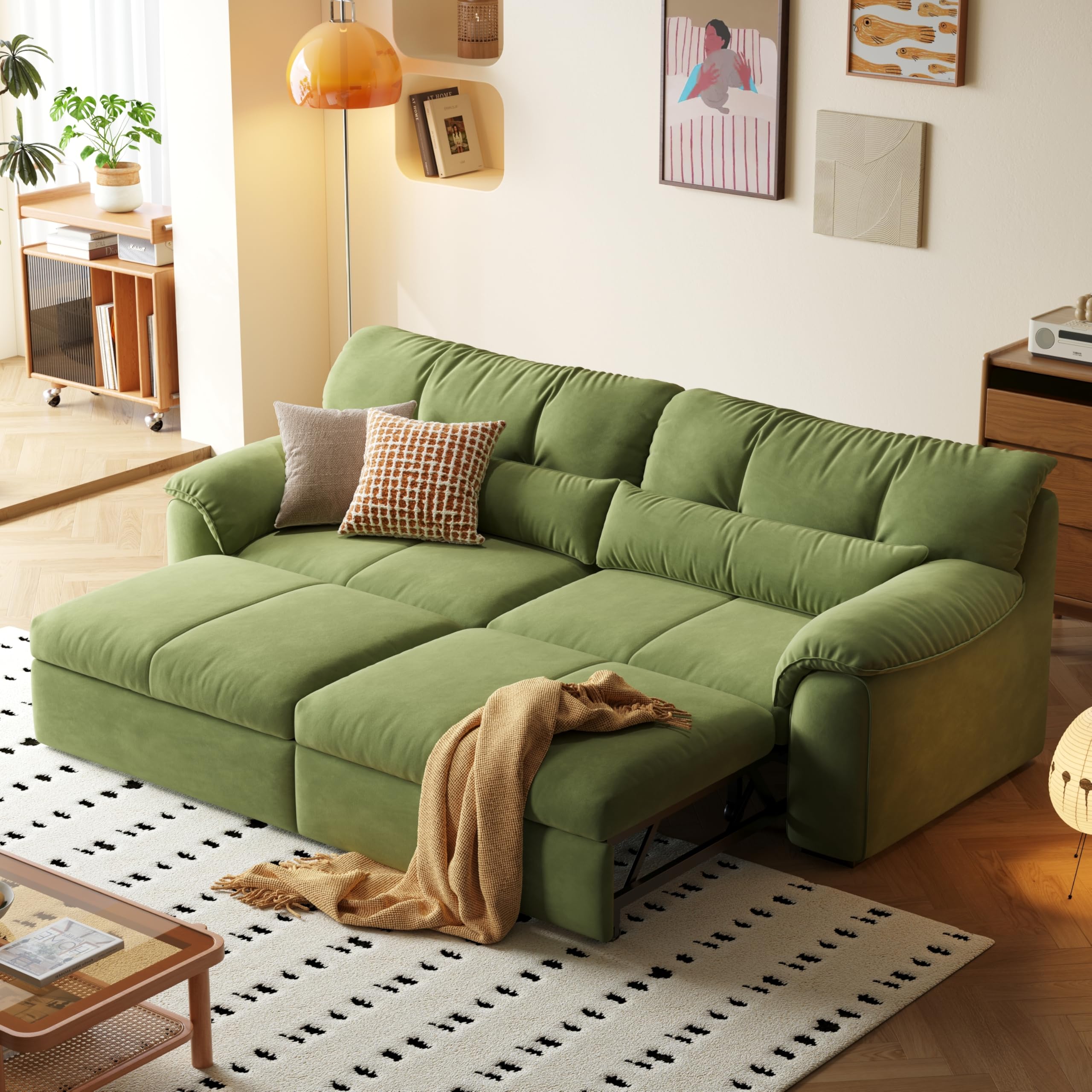 Sofa Bed, Sleeper Sofa Convertible Cloud