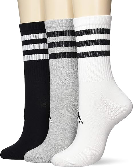 Amazon レディース Adidas ワンポイントロゴライン3pソックス アソート F フィットネス トレーニング ソックス 通販