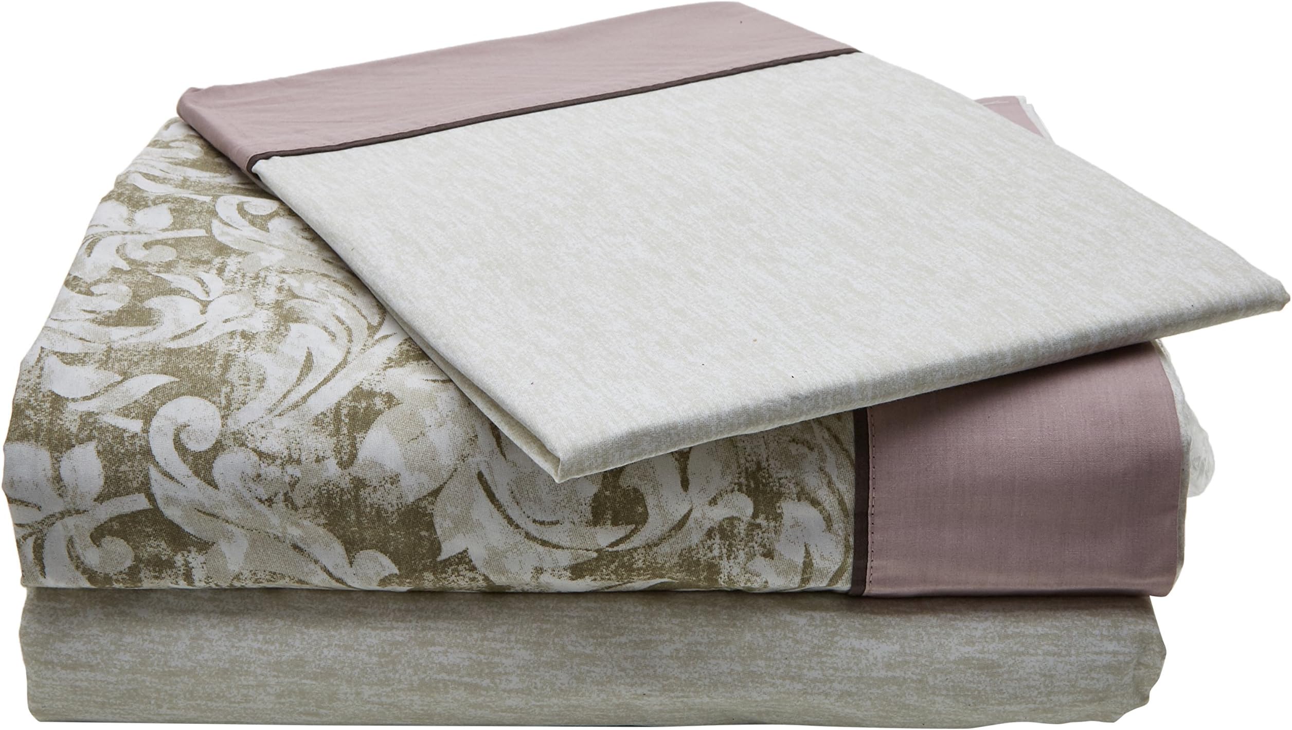 Home Creative Sette 10014232 Bedding Set, Cotton, Beige 240 x 270 cm