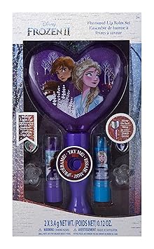 Townley Girls Frozen II - LIGHT UP MIRROR W/2 PK LIP BALM
