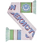 Uzbekistan Soccer Knit Scarf