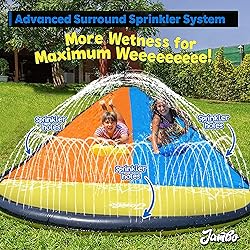 JAMBO XL Premium 20Ft Slip Splash and Slide with 2