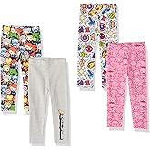 Amazon Essentials Disney | Marvel | Star Wars | Frozen | Princess Girls and Toddlers' Leggings, Multipacks