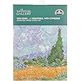 Cross Stitch Kit by DMC - A Wheatfield, with Cypresses Van GOH