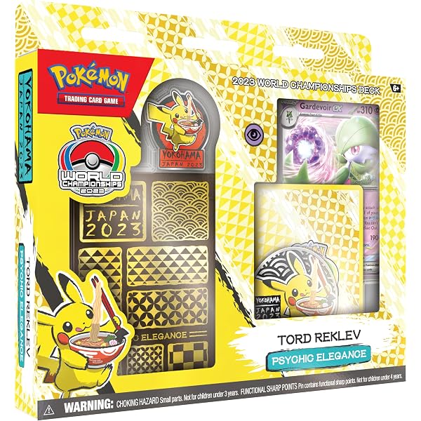 Amazon.com: 2023 Pokemon TCG World Championships Deck – Gabriel