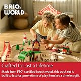 BRIO World Intermediate Expansion Pack Wooden Railway Track 16 pieces view 6