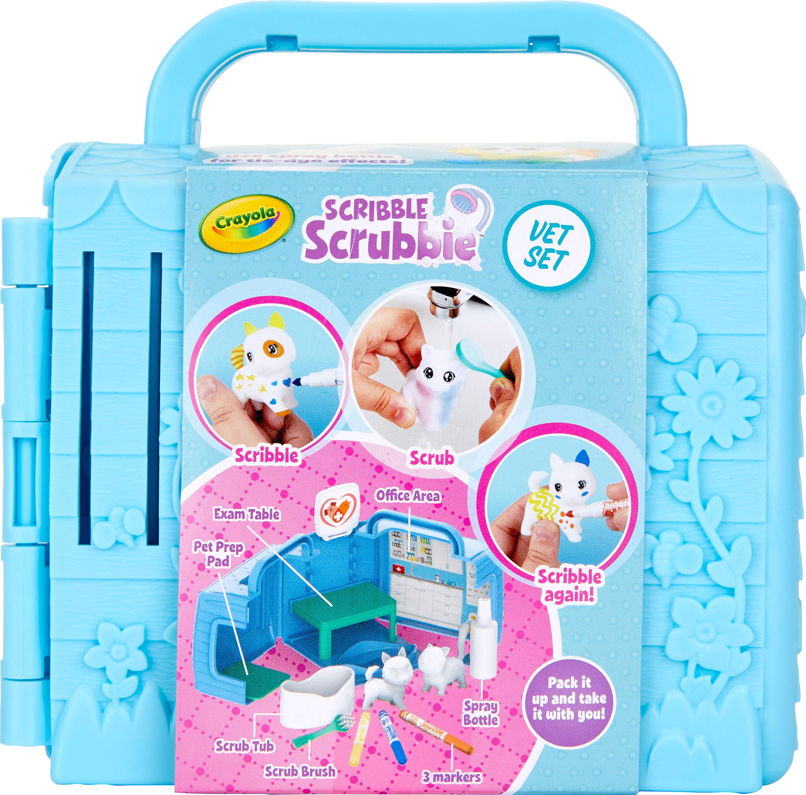 crayola scribble scrubbie vet set