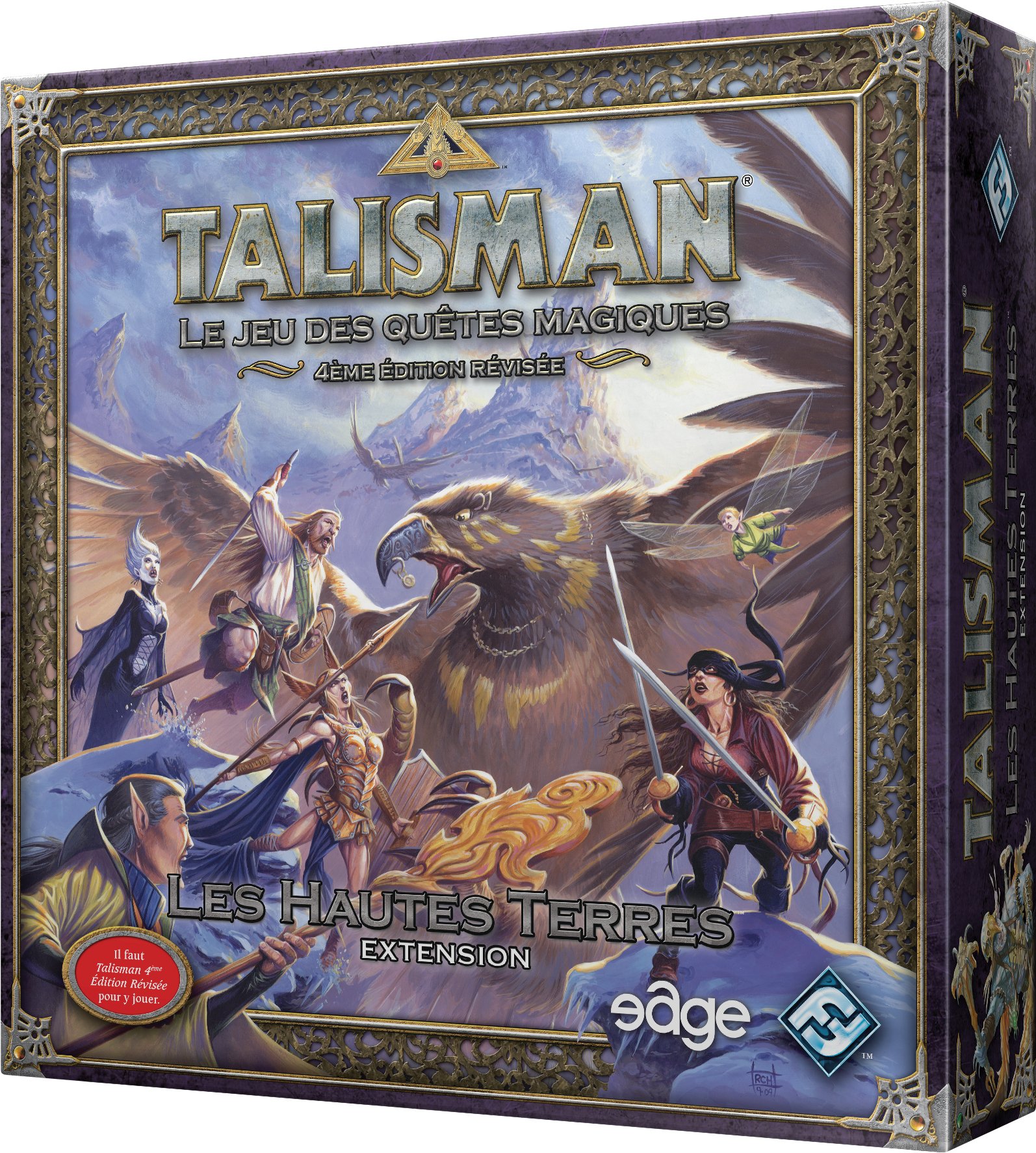 Asmodee Edge | Talisman The Magic Quests Game - Highlands Expansion - 4th Revised Edition | Board Game