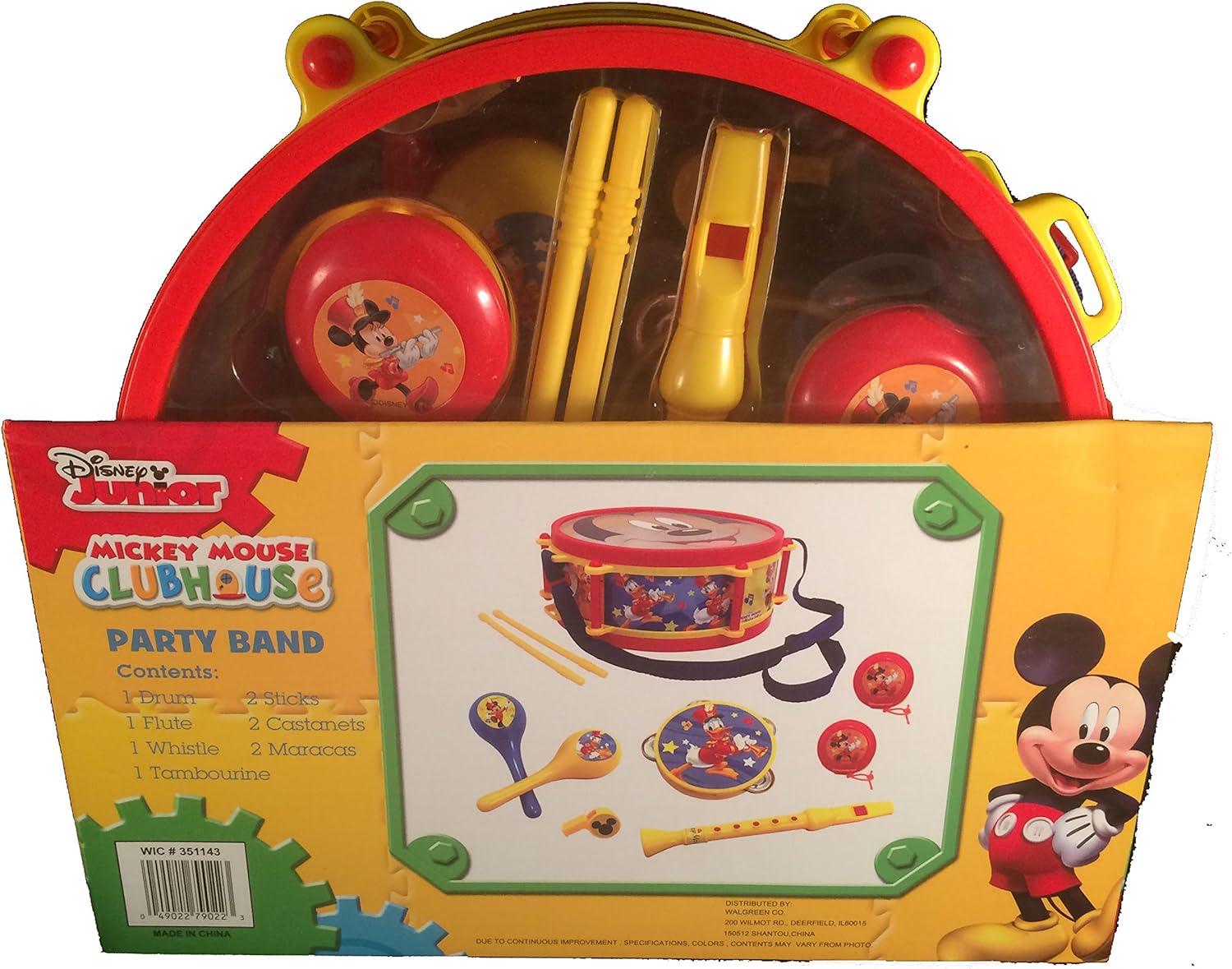 mickey mouse music set
