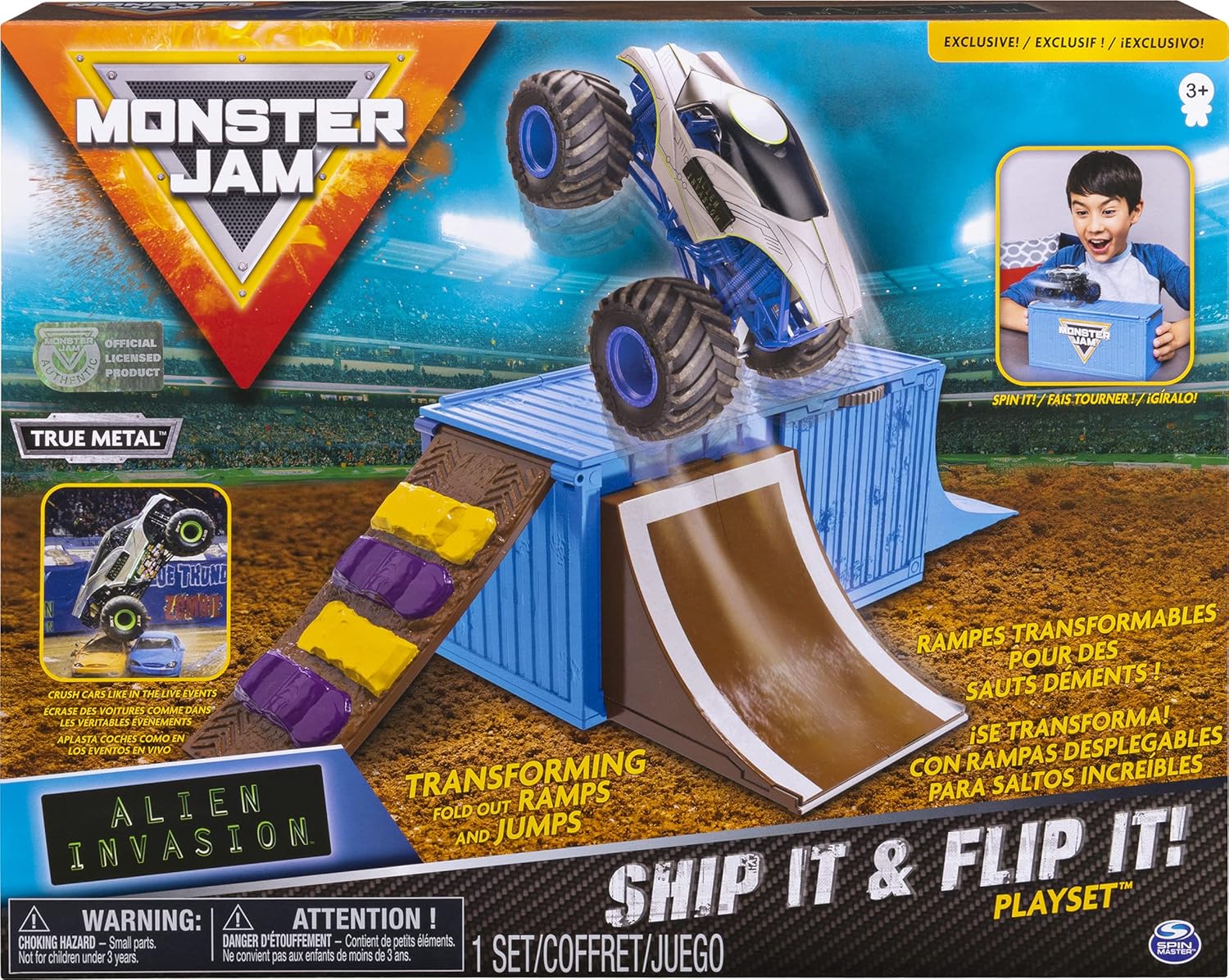 Monster Jam, Ship It \u0026 Flip It 