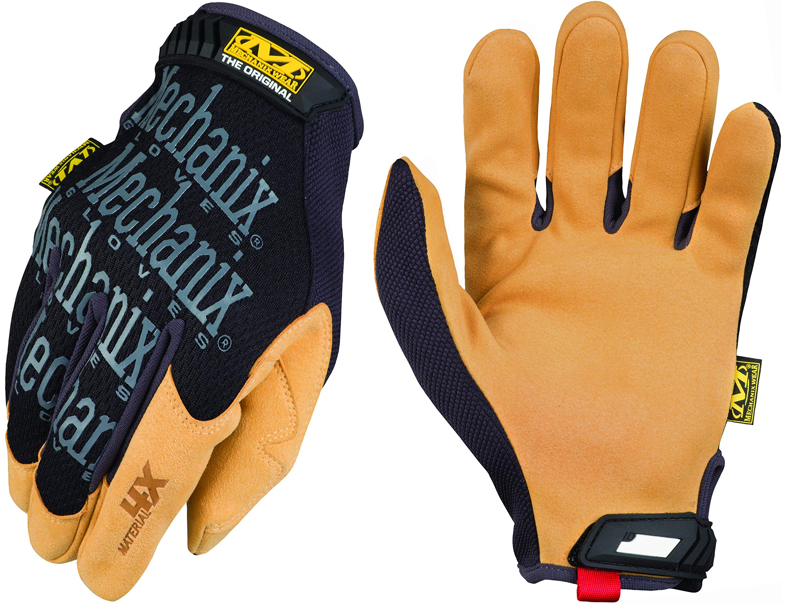 Mechanix Wear - Material4X Original Gloves (Small, Black/Brown)