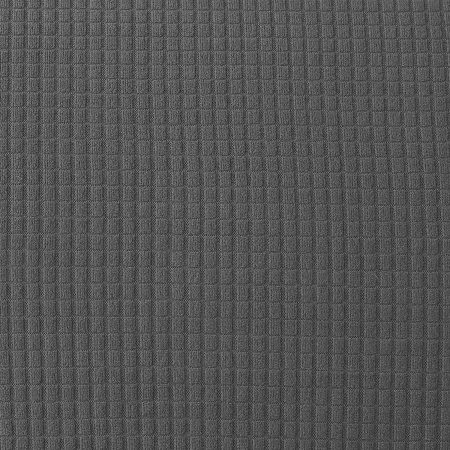 Great Bay Home Popcorn Textured Chair Slipcover. Form Fit, Slip Resistant, Strapless Slipcover. Stretch Arm Chair Slipcover. Kova Collection (Chair, Frost Gray): Furniture & Decor