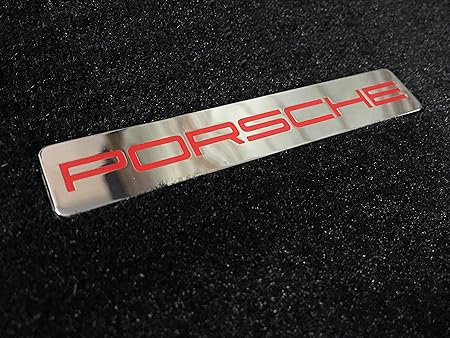 Amazon Kit Car ポルシェフロアマット メタルエンブレムバッジ ロゴ 2個 フロアマット 車 バイク