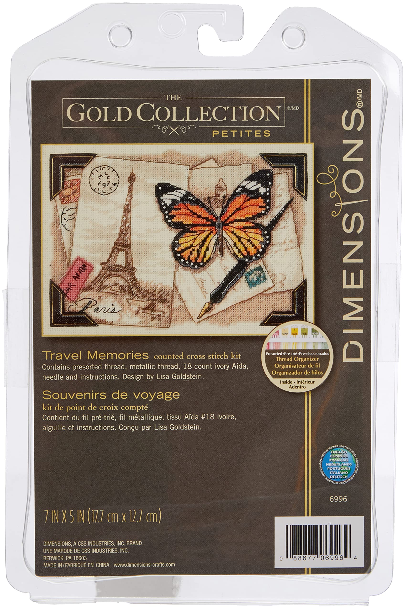 Dimensions Travel Memories, Cotton, Multi-Colored — image 1