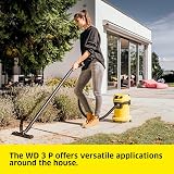 Kärcher WD 3 P Wet and Dry Vacuum Cleaner 1000 W 17 L 2 m Hose view 3