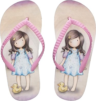 Santoro Chanclas Originales y auténticas, Ideales para niña/niña Size: Ragazza 35-36 EU: Amazon.es: Zapatos y complementos