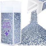 Hemway Azure Blue Glitter Shaker 130g Fine for Resin Epoxy Crafts