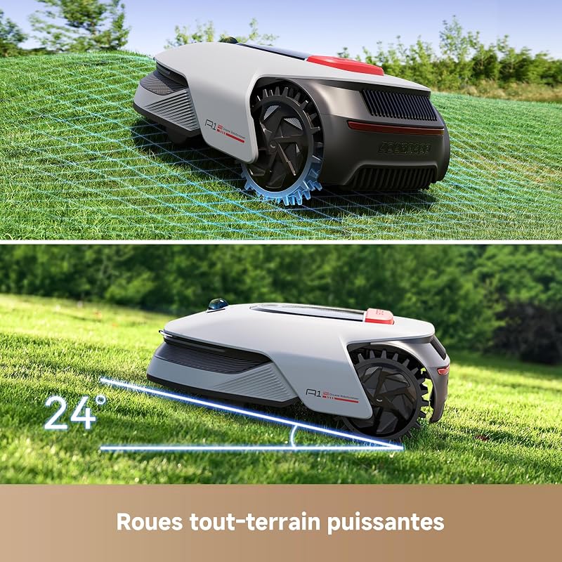 A1 Pro Robot Tondeuse sans Fil Périphérique, Recommandé 2000 m²