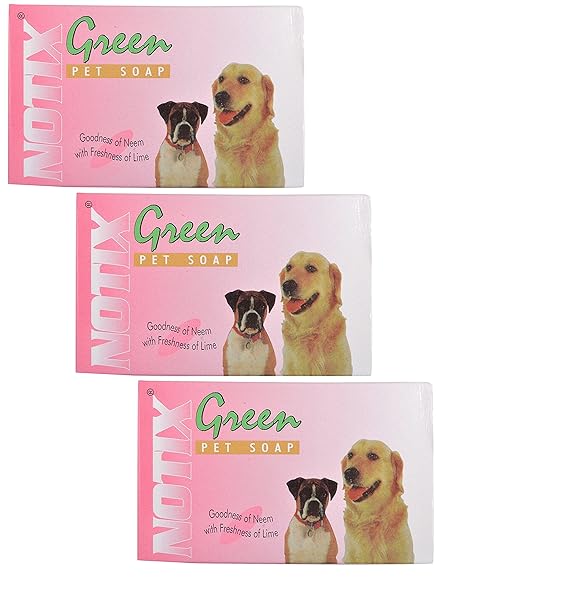 Buy Dog Lovers Notix Goodness Freshness Neem Pet Soap (Green.75 g