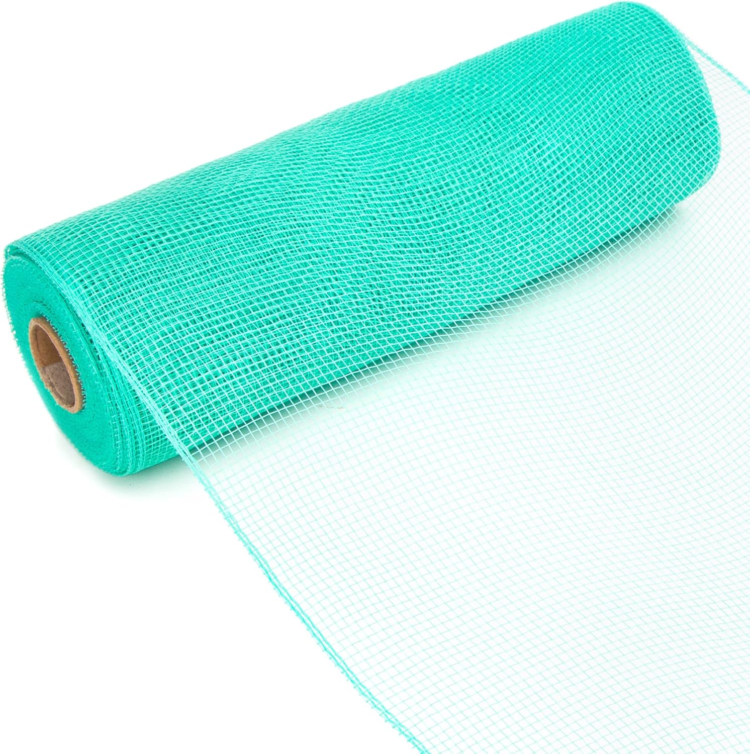 Bows & Ribbons - Ribbli Aqua/Mint Green Mesh Ribbon,10 inch x 30 feet(10Yard), Summer Ribbon for Wreath Swags and Christmas Tree Decoration (Non-Metallic)