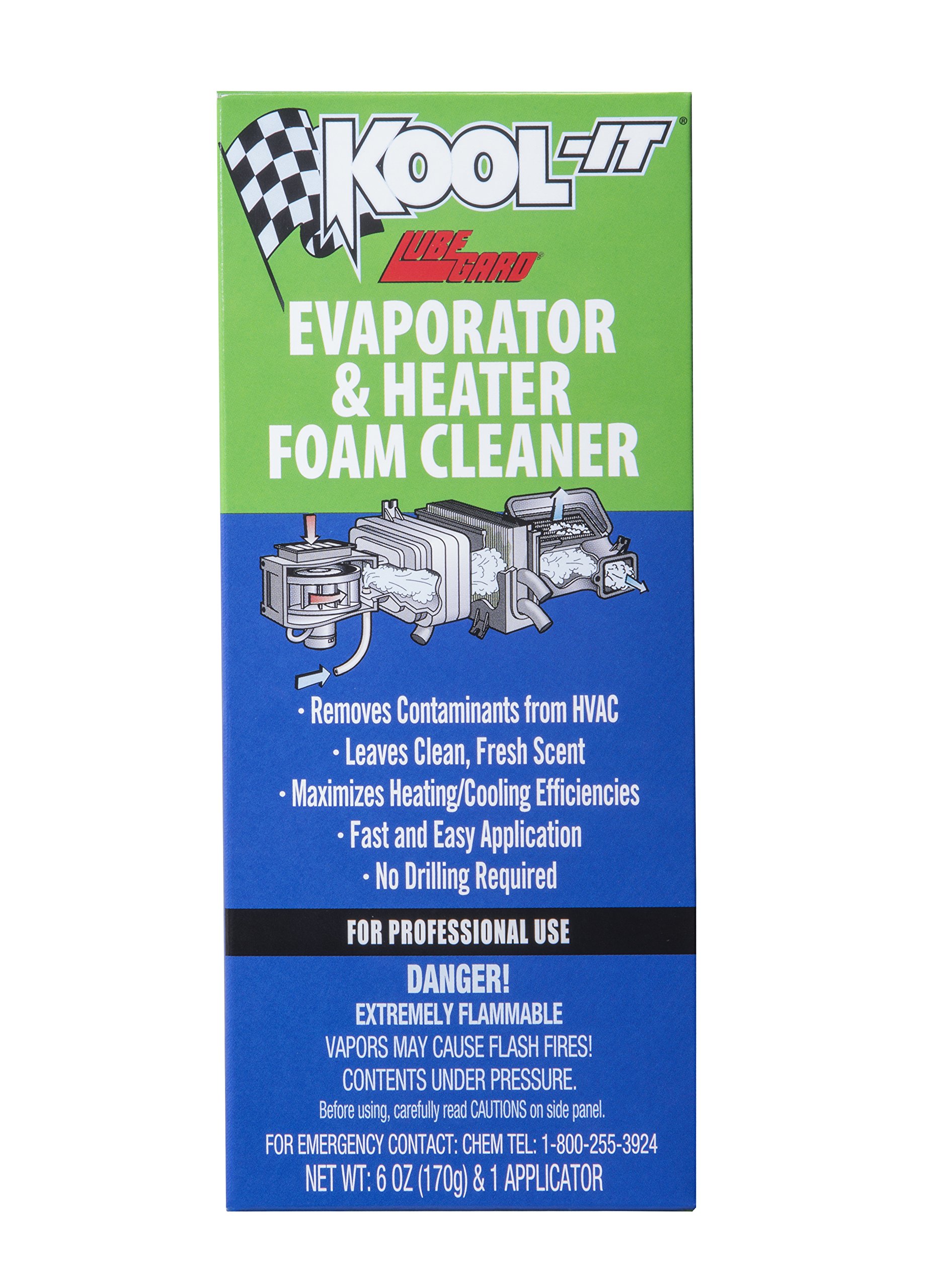 Lubegard 96030 KoolIt Evaporator and Heater Foam Cleaner Buy Online