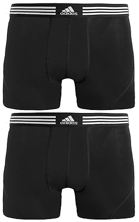 adidas Herren Athletic Stretch Cotton Trunk Unterwäsche (2er Pack)