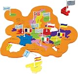 Imagimake Mapology World Map Jigsaw Puzzle with Flags & Capitals 78 pcs view 6