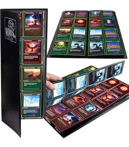 Amazon.com: Monster XL Blue Zodiac 12 Pocket Trading Card Album