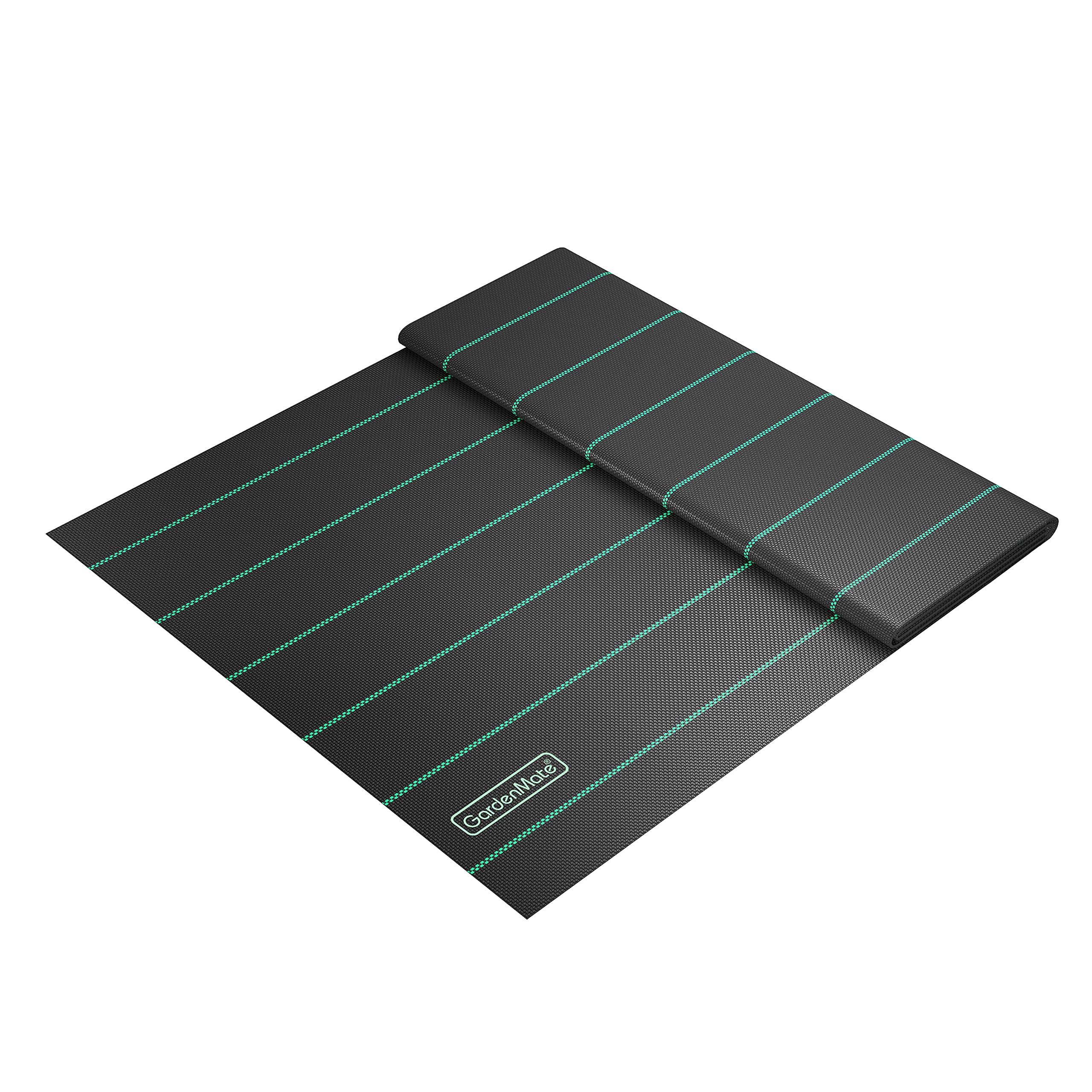 GardenMate 2m x 5m sheet woven weed control fabric - UV stabilised 100gsm landscape ground cover membrane