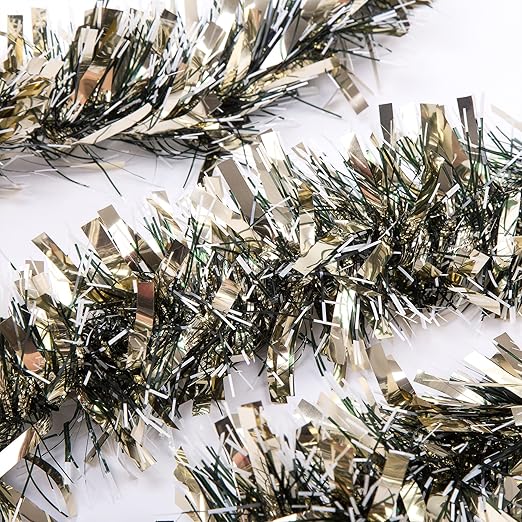 Amazon Com Holiday New Years Christmas Tinsel Garland Holiday