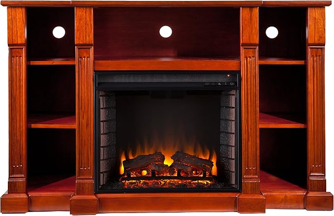 SEI AMZ8839E Kendall - Chimenea eléctrica (Caoba): Amazon.com.mx: Hogar