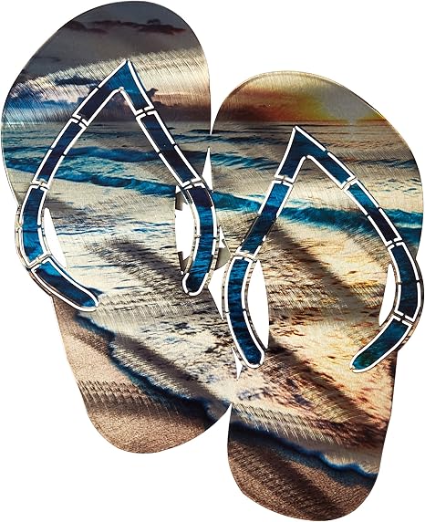 Amazon Com Next Innovations Metal Beach Wall Decor Cancun Flip