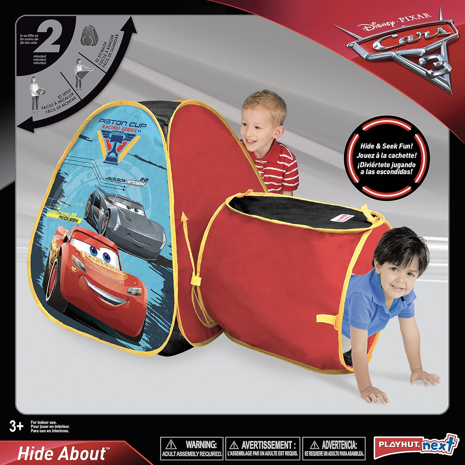 cars play tent